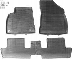 Peugeot 3008 Kauçuk Paspas Takımı Psa Orjinal 1609351580