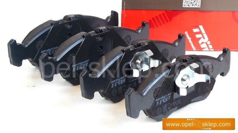 Opel Astra F 1.6 16 Valf Ön Fren Balata Takımı Trw Marka 1605808