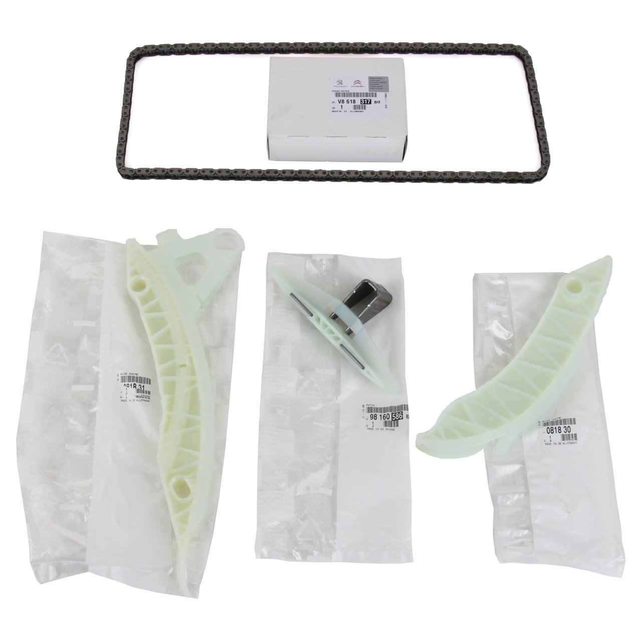Cıtroen C5 1.6 Thp Zincir Seti Orjinal Komple Set 3 Adet Zincir Paleti 1 Adet Zincir Orjinal Psa Marka v861831780