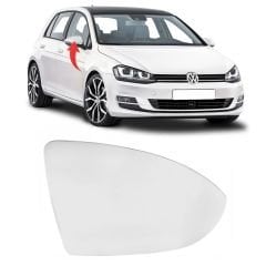 Volkswagen Golf 7-7.5 Sağ Ayna Camı 2013-2019 Wisco Marka 5G0857522