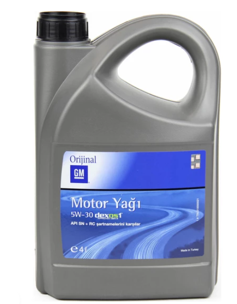 Gm 5W30 4 Litre Dexos 1 Motor Yağı