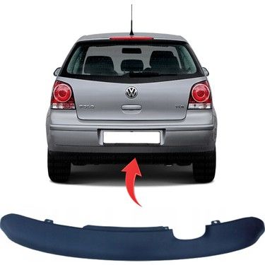 Volkswagen Polo Arka Tampon Spoyleri 2005-2009 Wisco Marka 6Q6807521B