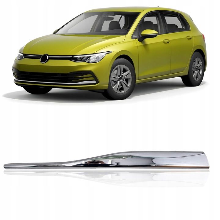Volkswagen Golf 8 Sol Ön Tampon Süs Çıtası 2021 Sonrası GKL Marka 5H0853711A