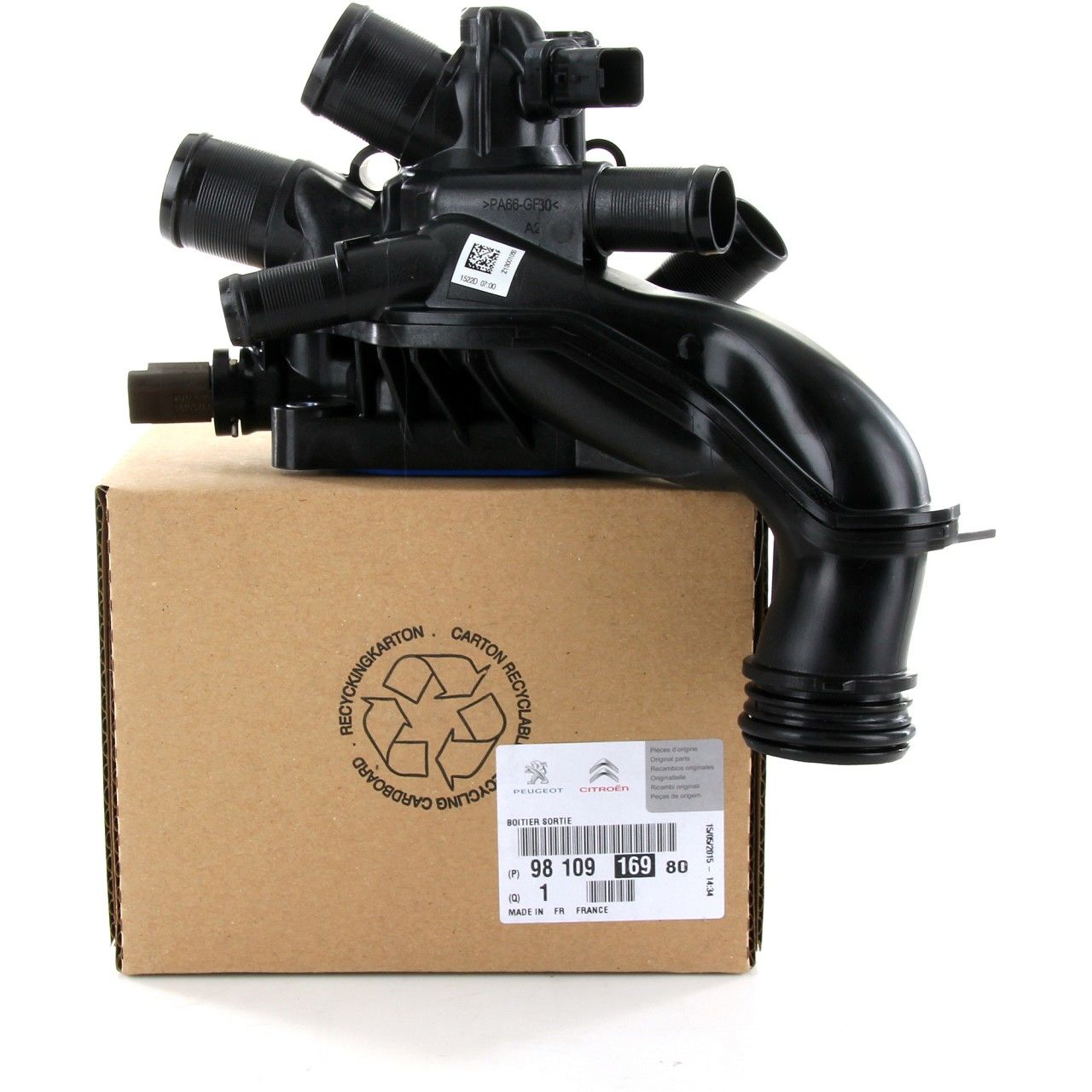 Peugoet 207 1.6 Thp Termostat Komple Orjinal Psa Marka 9810916980