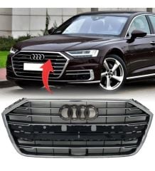 Audi A4 Ön Panjur Kromlu 2005-2008 Wisco Marka 8E0853651J