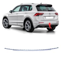 Volkswagen Tiguan Rline Arka Tampon Orta Kromu 2017 Sonrası GKL Marka 5Na853835