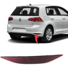 Volkswagen Golf 7 Sağ Tampon Reflektörü Karartılmış 2013-2017 GKL Marka 5G0945106A
