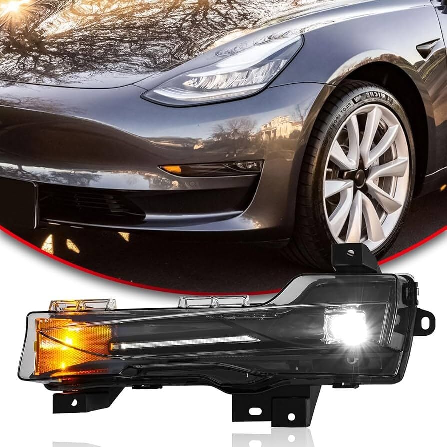 Tesla Model Y Sağ Sis Farı İthal Ürün 1077391-00-E