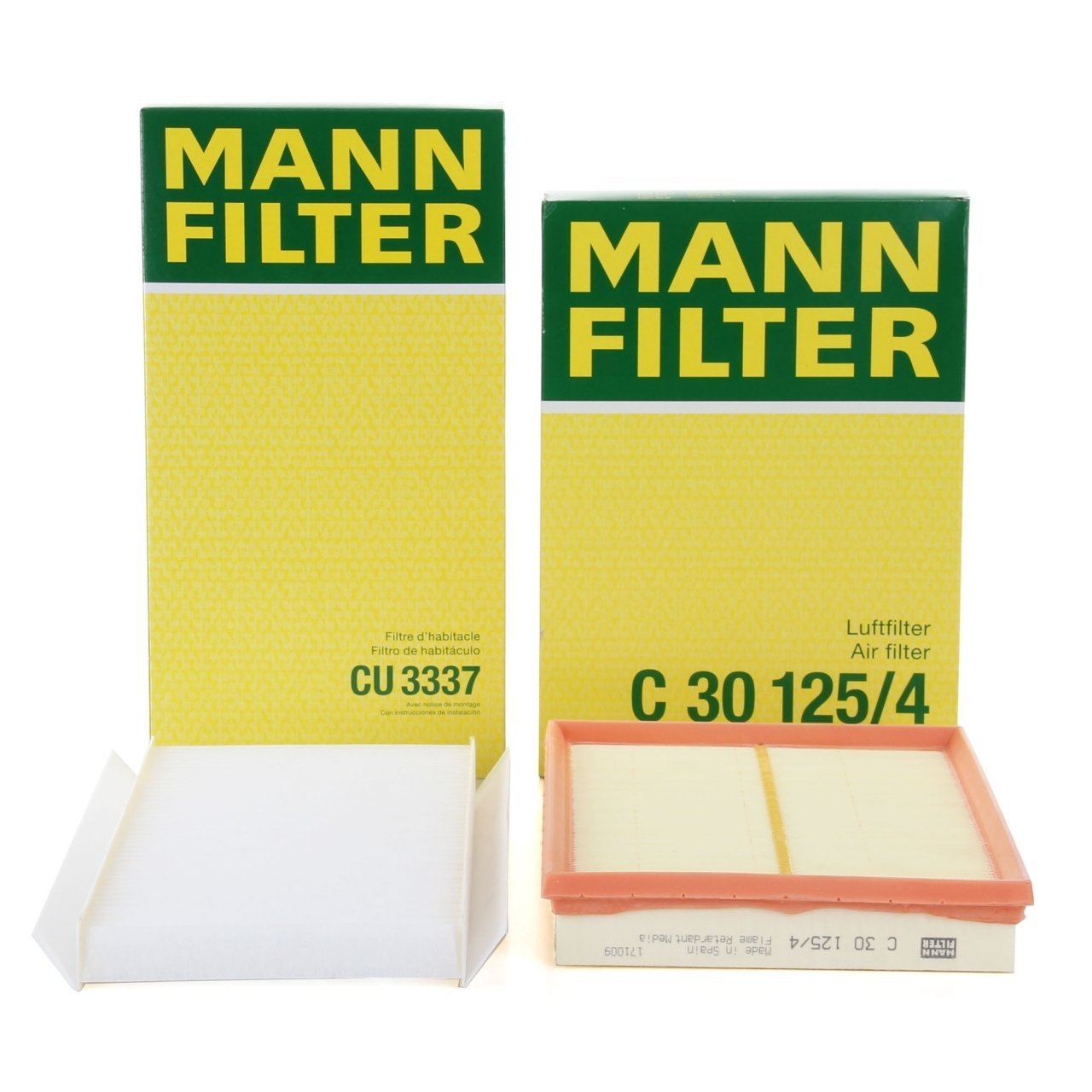Opel Corsa C Hava Filtresi+Polen Filtresi Mann Marka