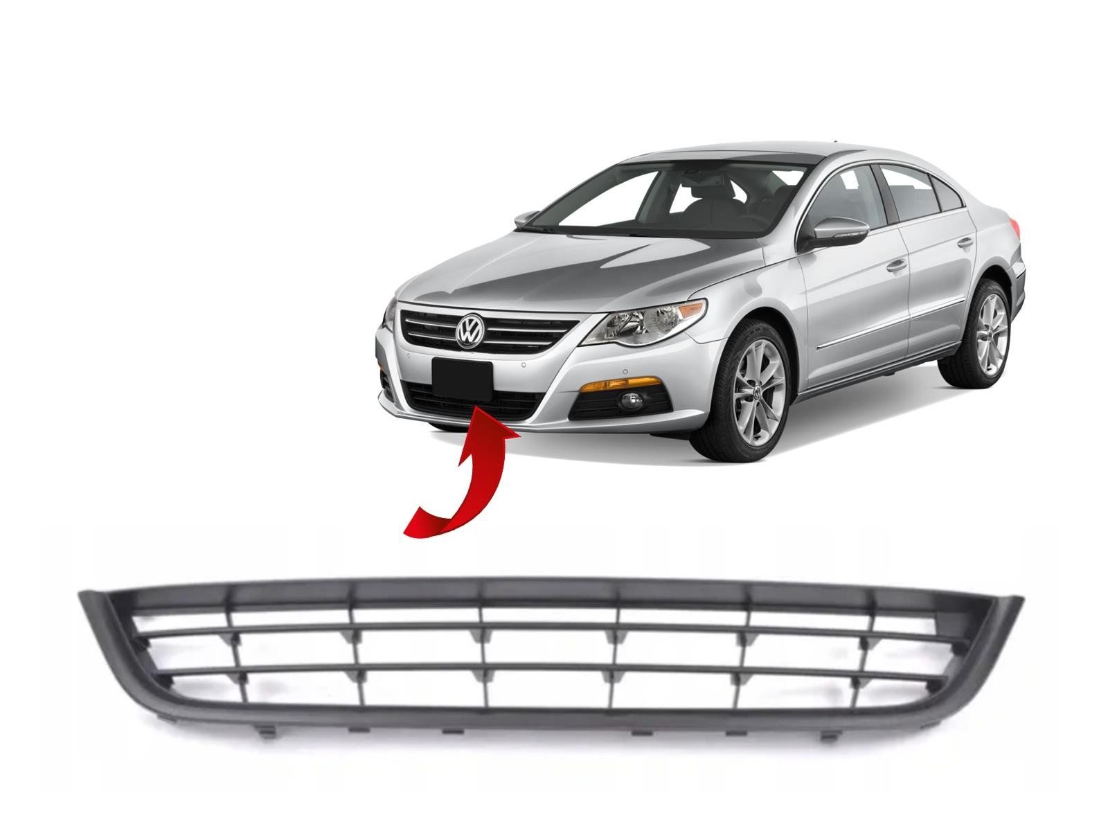 Volkswagen Passat CC Ön Tampon Orta Izgara 2009-2012 İthal Marka 3C8853677