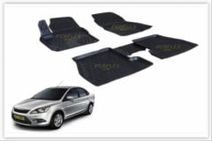 Ford Focus 2005 - 2011 Kauçuk 3D Paspas Takımı Perflex Marka PXM-FD07