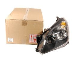 Opel Astra H Koyu Zeminli Sol Far Gm Marka 1216561-93178635