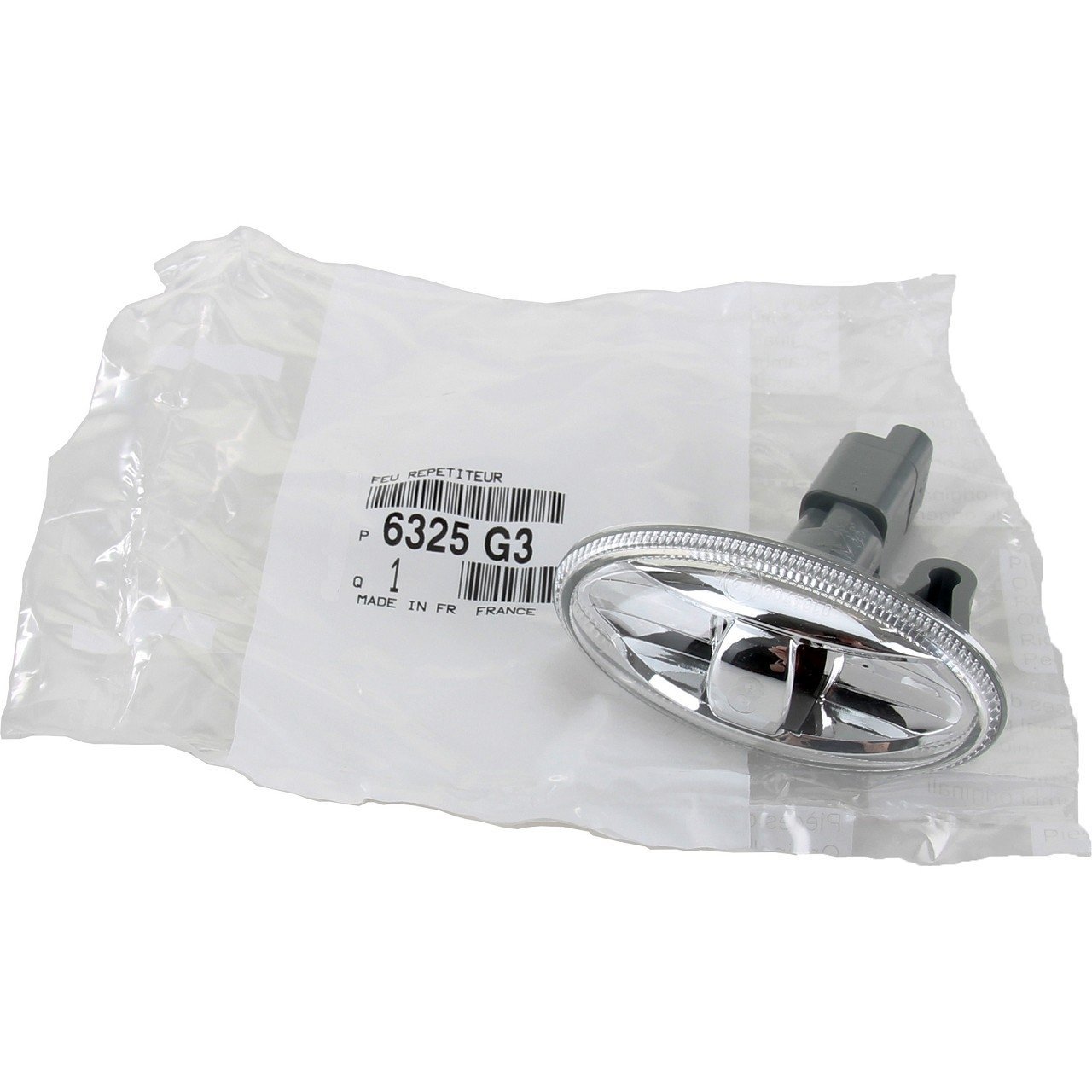 Peugeot 108 Çamurluk Sinyali Şefaf Tip Psa Orjinal 6325G3