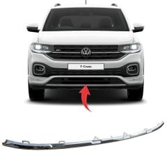 Volkswagen T-Cross R line Ön Tampon Alt Krom Çıta 2019-2023 GKL Marka 2GM853101A
