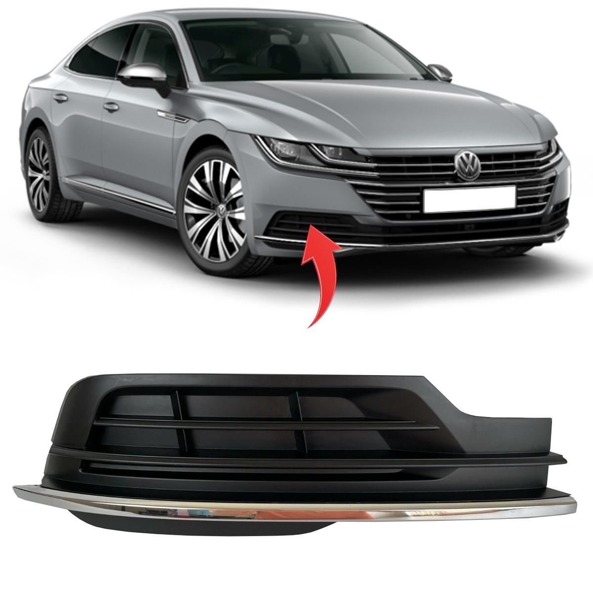 Volkswagen Arteon Sağ Sis Kapağı Nikelajlı 2017 Sonrası GKL Marka 3G8853666
