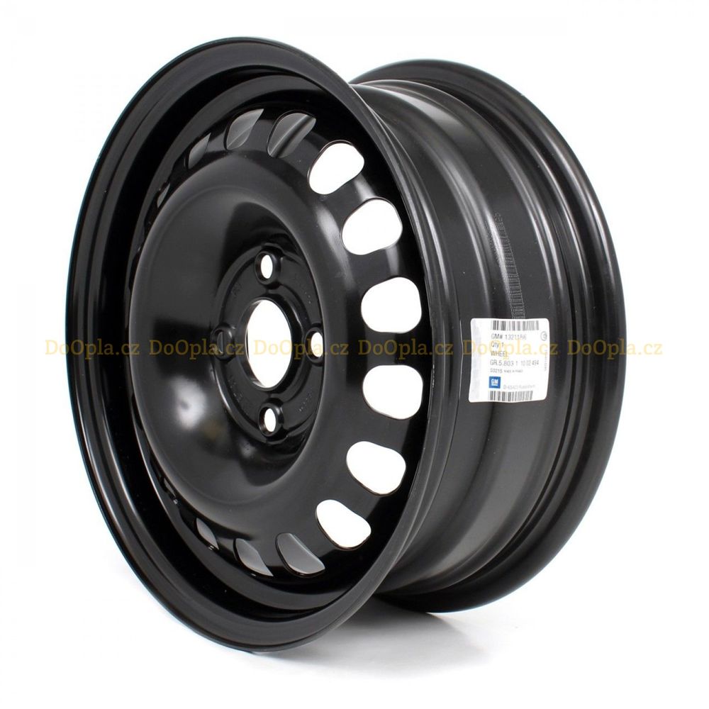 Opel Corsa E Jant Siyah 14 İnç Gm Orjinal 13211896