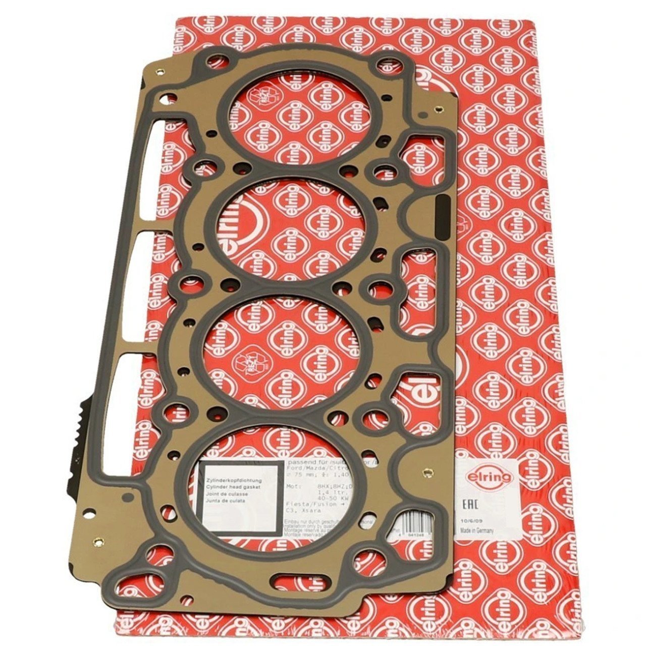 Peugeot 206 1.4 Hdı Dizel Silindir Kapak Contası Orjinal 5 Kertik 1.45 MM Elring Marka 100440