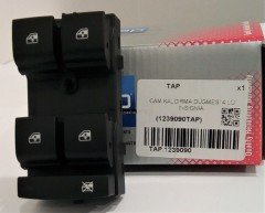 Opel Astra H Ön Sol Dörtlü Cam Kaldırma Düğmesi Komple 1239090