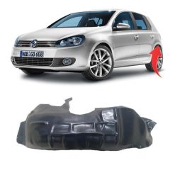 Volkswagen Golf 6 Sol Arka Çamurluk Davlumbazı 2009-2013 Wisco Marka 5K0810971C