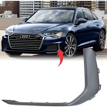 Audi A6 Sline Tampon Sol Süs Çıtası 2019-2022 GKL Marka 4K0807967A