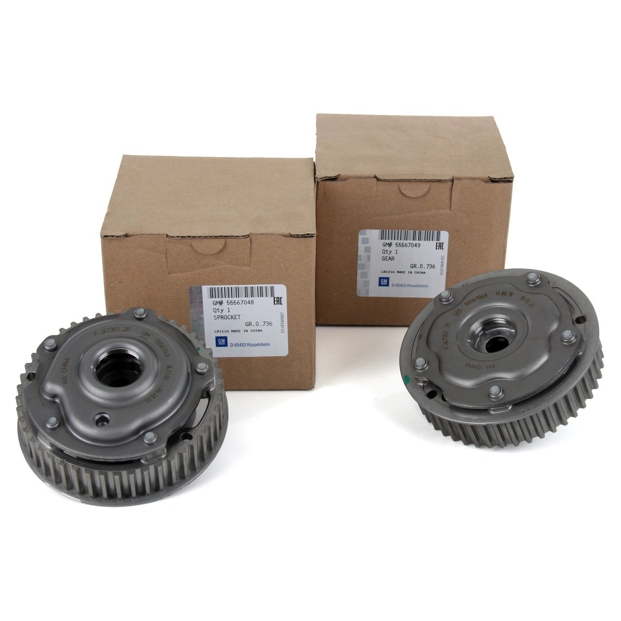 Opel İnsignia 115 Beygir Emme Egsoz Eksantirik Dişli Takımı Gm 55567048-55567049