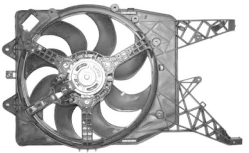 Opel Corsa D 1.3 Dizel Komple Fan Motoru Davlumbazlı  1341399-55702236