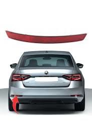 Skoda Super B Sol Arka Tampon Reflektör 2015 Sonrası İthal Ürün 3V5945105