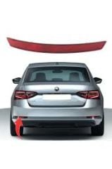 Skoda Super B Sol Arka Tampon Reflektör 2015 Sonrası İthal Ürün 3V5945105