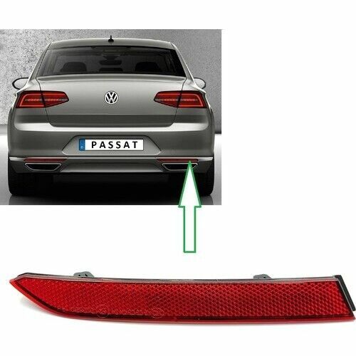 Volkswagen Passat Arka Tampon Sağ Reflektörü İthal 2015 / 2019 Model 3G0945106A