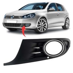 Volkswagen Golf 6 Sol Sis Kapağı Sisli Nikelajlı 2009-2013 İthal Marka 5K0853665