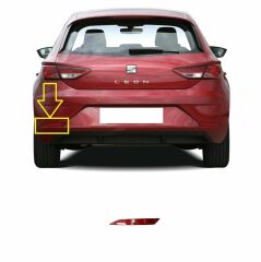 Seat Leon 3 Arka Tampon Sol Reflektörü İthal 2017 / 2021 Model 5F0945105H