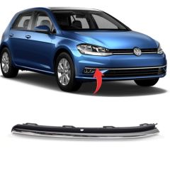 Volkswagen Golf 7.5 Sağ Sis Kapağı Üzeri Süs Nikelajı 2020-İthal Marka 5G0854662F