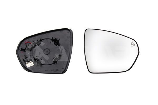 Cıtroen C5 Aircross Sağ Ayna Camı Isıtmalı Kör Nokta Uyarı İsaretli Psa Marka 1618048280