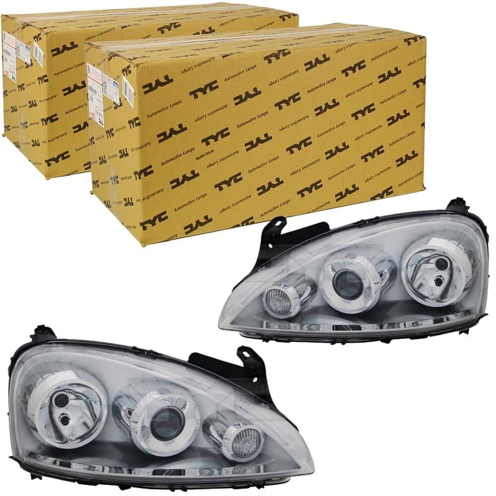 Opel Corsa C Far Takımı Sağ Ve Sol Takım Tyc Marka 1216177 - 1216176