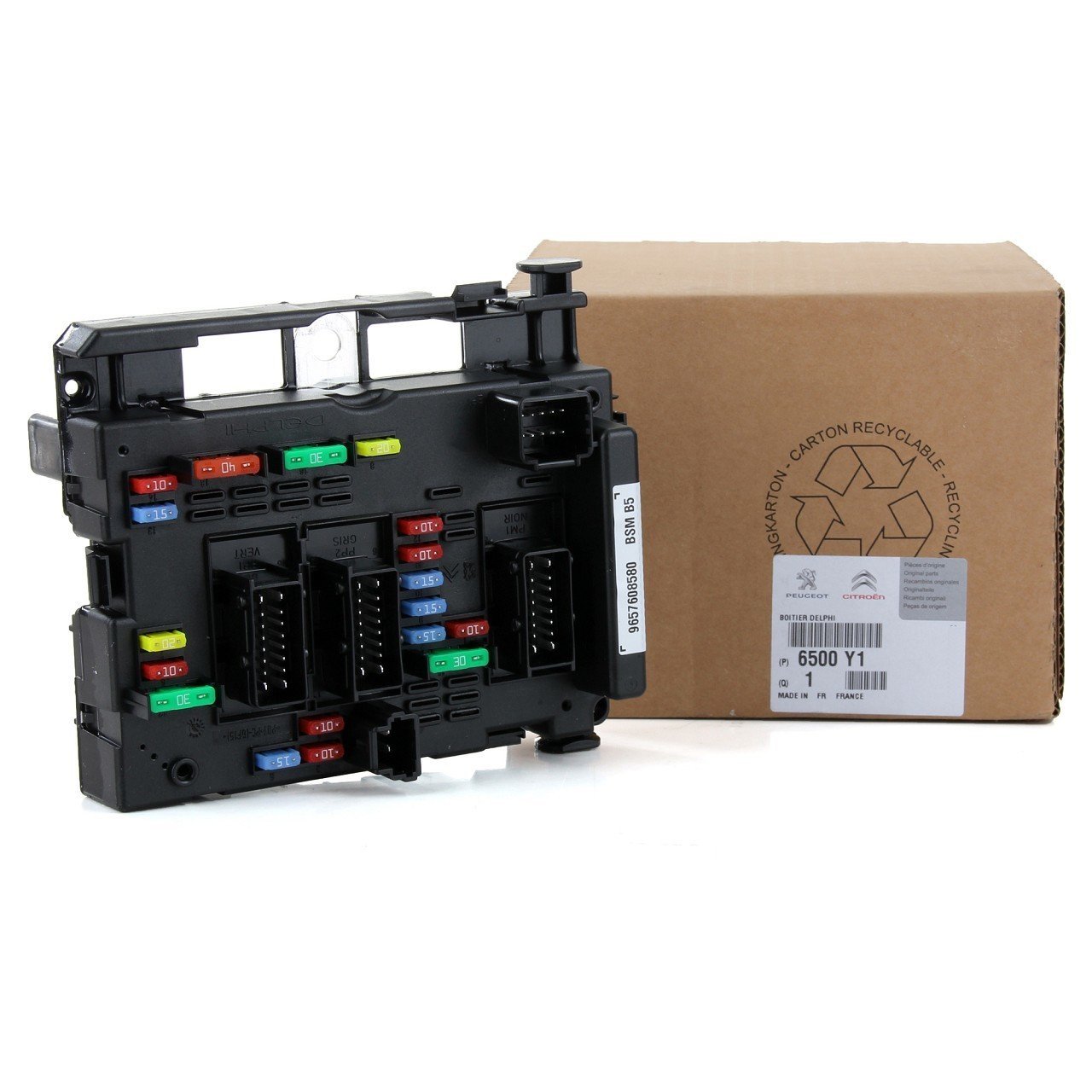 Cıtroen C5 Motor İçi Sigorta Kutusu Orjinal Psa Marka 6500.Y1