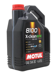 Motul 8100 X-Clean Efe 5w30 Dexos 2 Partikülü Motor Yağı 5LT 2023 Üretim