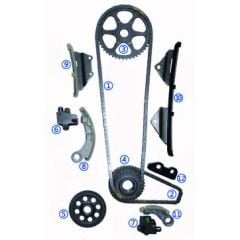 Honda Accord 2.2 Zincir Seti 2003-2008 İtagi Marka TK-HD010-3