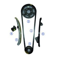 Toyota Corolla Zincir Seti 2007-2009 İtagi Marka TK-TY026