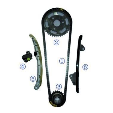 Toyota Auris Zincir Seti 2007-2009 iTagi Marka TK-TY026