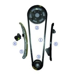 Toyota Auris Zincir Seti 2007-2009 iTagi Marka TK-TY026