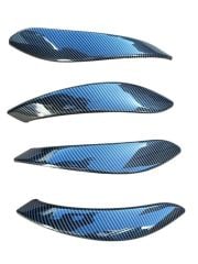 Bmw F32-F36 Kapı Tutamak Kaplama Seti Karbon Fiber Gümüş Gri GKL Marka 51417260085