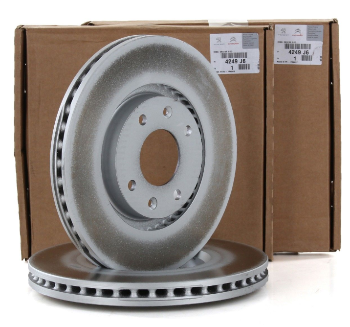 Citroen C4 Ön Fren Disk Takımı ( 283 mm ) Psa Orjinal 4249.J6