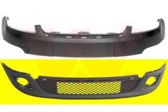 Ford Fiesta Ön Tampon Alt Üst Komple Otosan Orjinal 1386200-6S6117762ADXWAA / 1375873 - 6S6117757CC55MW