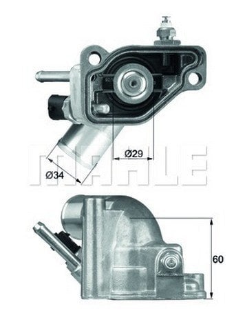 Opel Astra G 1.8 Termostat Mahle Marka 6338005