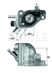 Opel Astra G 1.8 Termostat Mahle Marka 6338005
