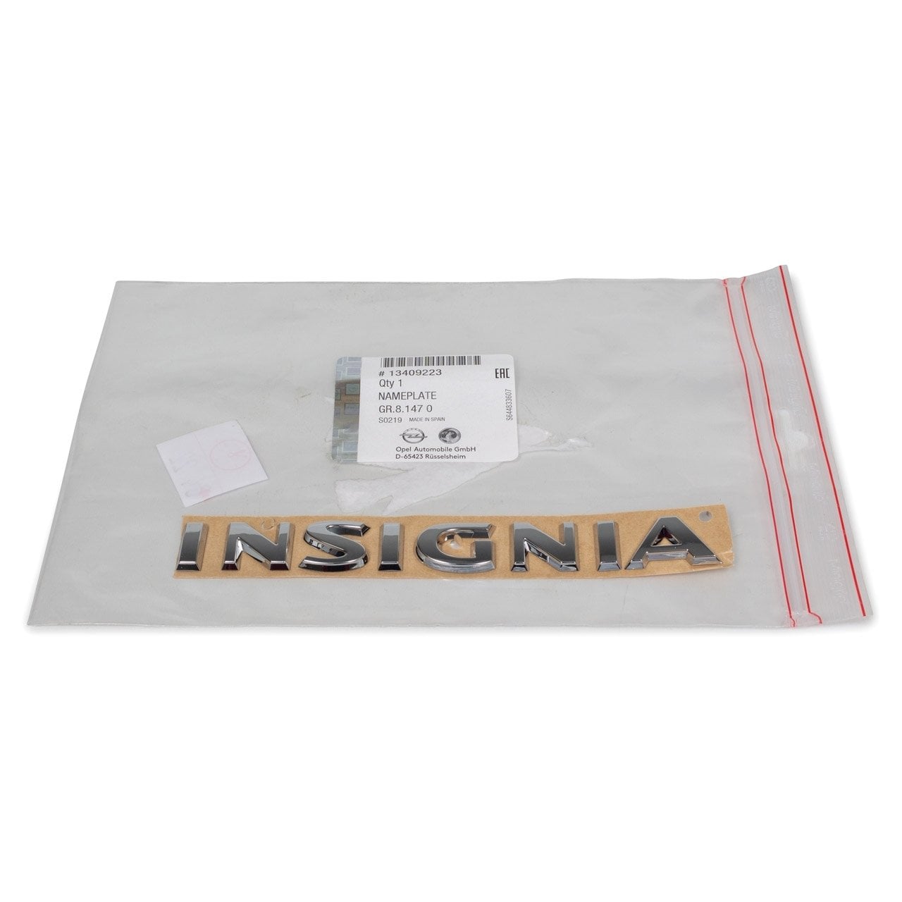 Opel İnsignia B İnsignia Yazı Gm Orjinal 13409223