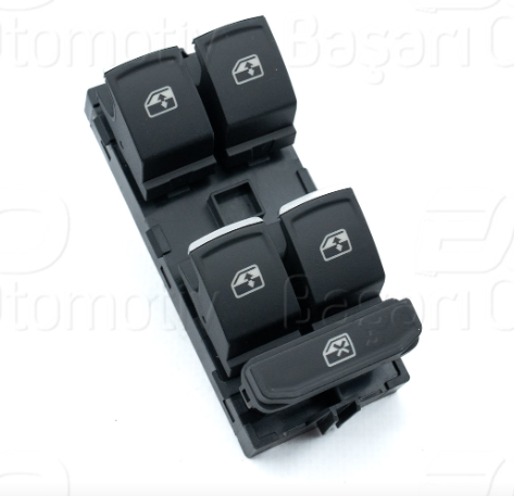 Seat Leon Ön Sol Dörtlü Cam Kaldırma Düğmesi 2015 Model Yılı Sonrası İthal Marka 5G0959857G
