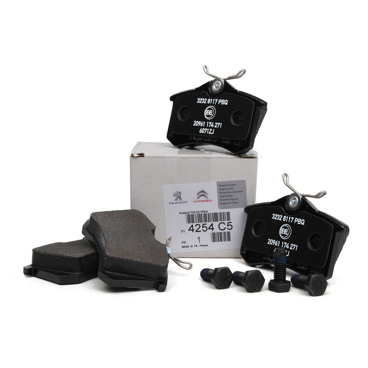 Cıtroen Berlingo Arka Fren Balatası Orjinal Psa Marka 4254.C5