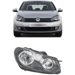Volkswagen Golf 6 Sağ Ön Far Sinyalli Ampullü 2008-2013 GKL Marka 5K1941006J