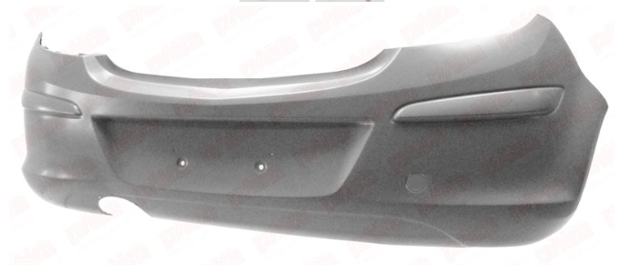 Opel Corsa D Arka Tampon 3 Kapılı Sport Model Eurostamp Marka 13242159